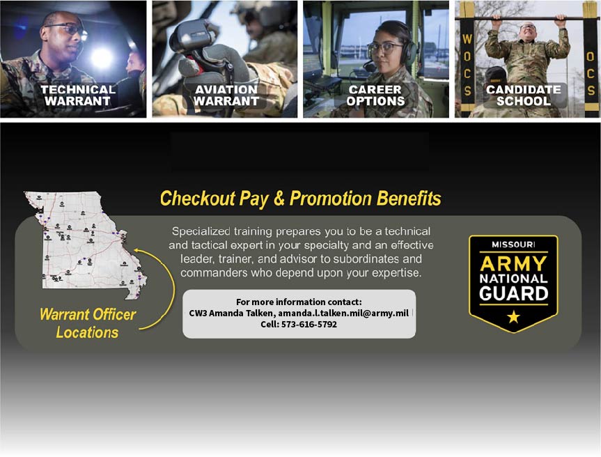 Warrant Officer Paths - Promotions - Benefits